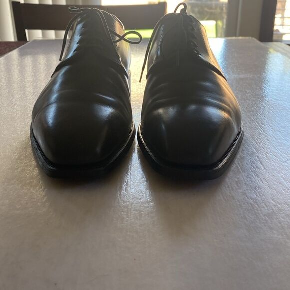 JM Weston Men’s Black Leather Derbys Size 7 UK or about Size 8 US.Made in France - Picture 13 of 14